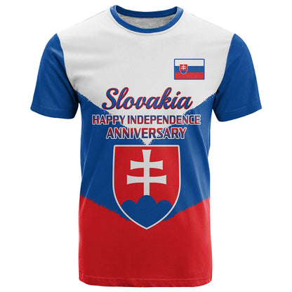 17 July Slovakia Independence Day T-Shirt Proud To Be Slovensko Graphic Tee