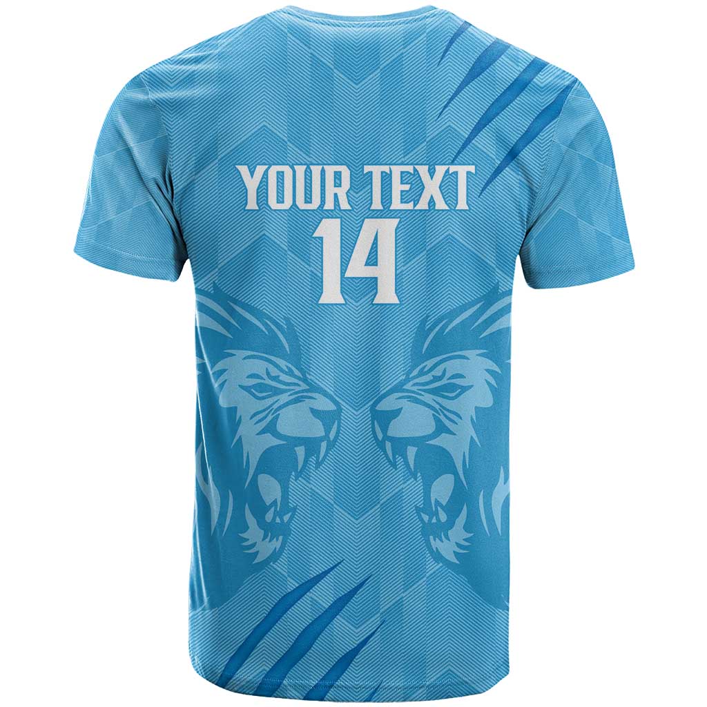 Custom Saint Lucia Cricket T-Shirt Go Champions Beinspired Graphic Tee