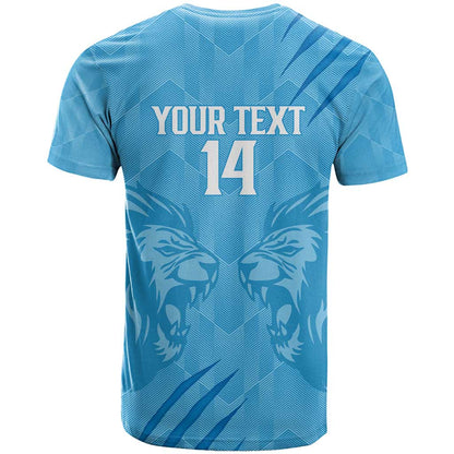 Custom Saint Lucia Cricket T-Shirt Go Champions Beinspired Graphic Tee