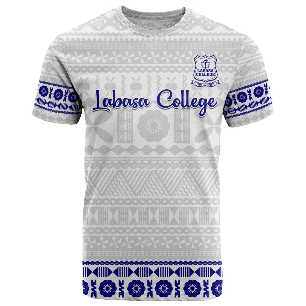 Personalised Fiji Labasa College T-Shirt Fijian Tapa Pattern Graphic Tee