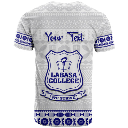 Personalised Fiji Labasa College T-Shirt Fijian Tapa Pattern Graphic Tee