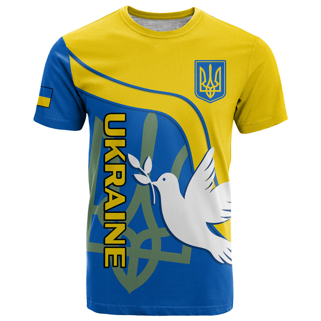 Ukraine T-Shirt Slava Ukraini Sporty Version Graphic Tee