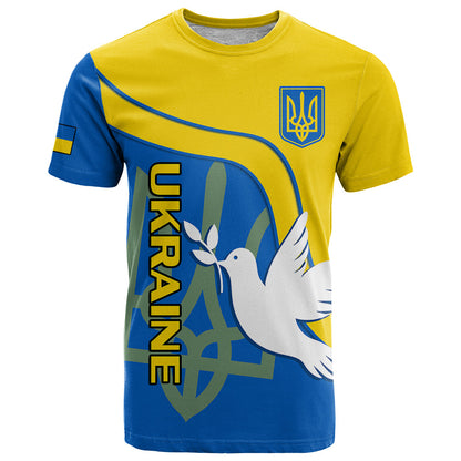 Ukraine T-Shirt Slava Ukraini Sporty Version Graphic Tee