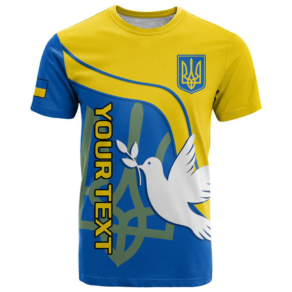 Personalised Ukraine T-Shirt Slava Ukraini Sporty Version Graphic Tee