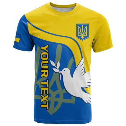 Personalised Ukraine T-Shirt Slava Ukraini Sporty Version Graphic Tee