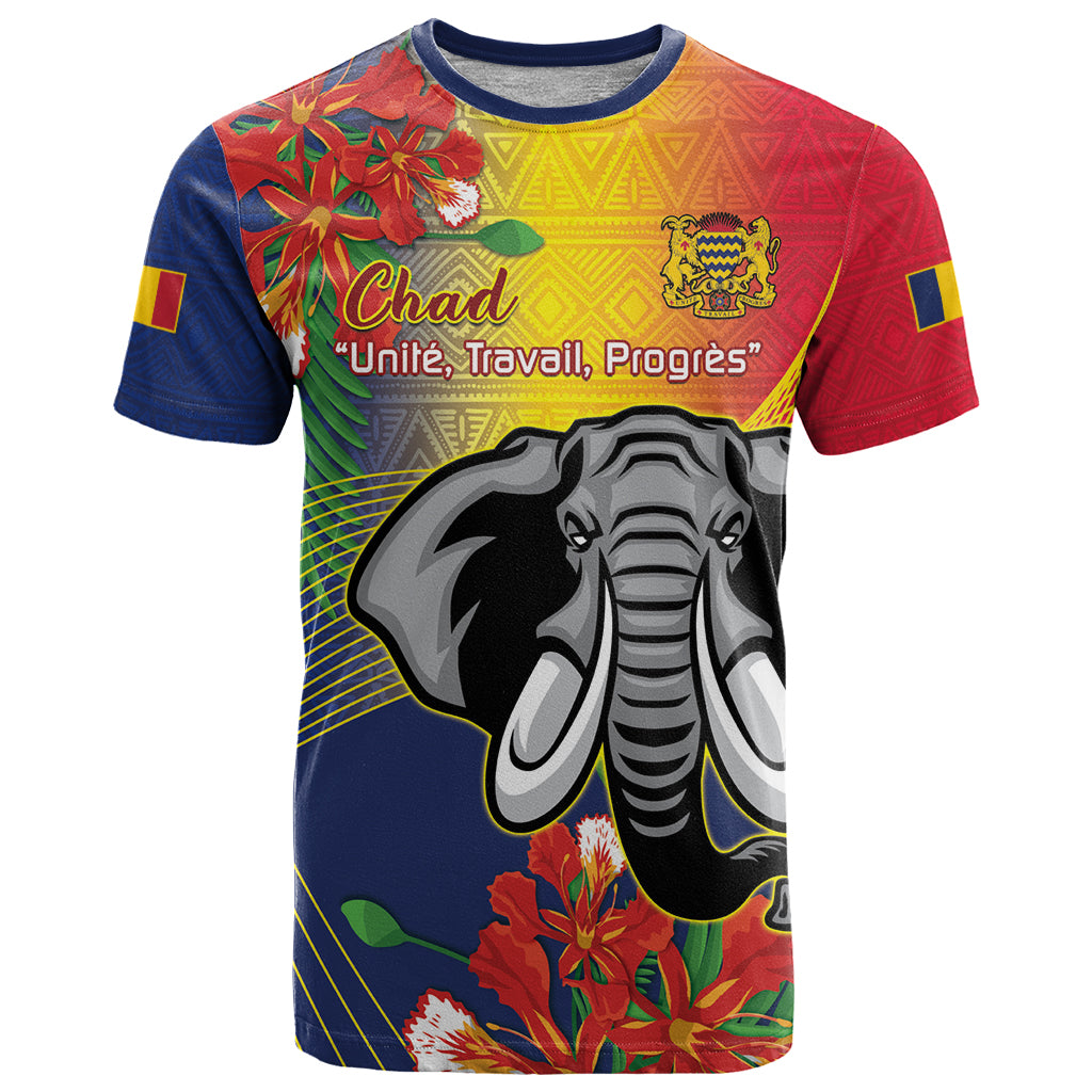 Chad Independence Day T-Shirt Happy 64 Years Of Independence Graphic Tee
