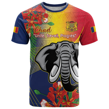 Chad Independence Day T-Shirt Happy 64 Years Of Independence Graphic Tee