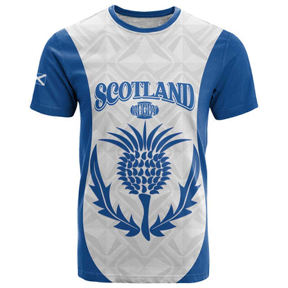Scotland Rugby 2025 Custom T-Shirt Come On Thistle Graphic Tee