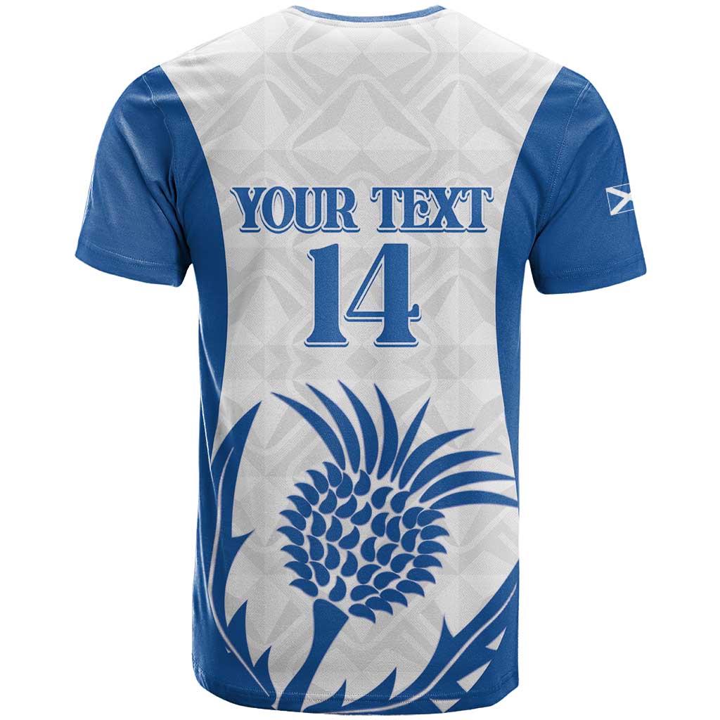 Scotland Rugby 2025 Custom T-Shirt Come On Thistle Graphic Tee