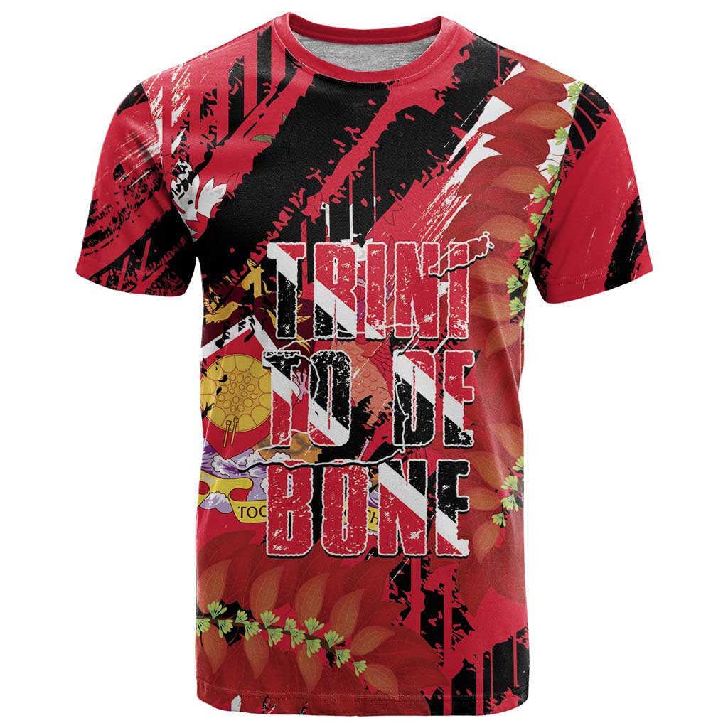 Trini To De Bone T-Shirt Proud To Be Trinidad and Tobago Graphic Tee