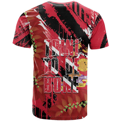 Trini To De Bone T-Shirt Proud To Be Trinidad and Tobago Graphic Tee