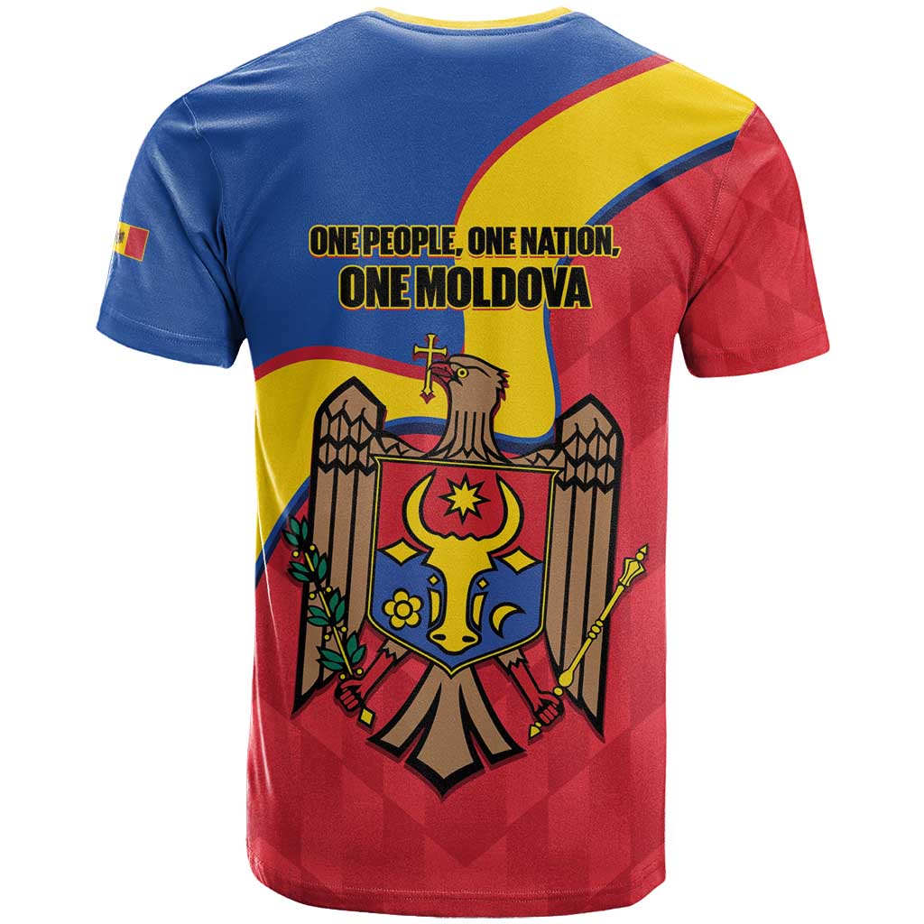 Moldova Independence Day T-Shirt August 27 One People One Nation Graphic Tee