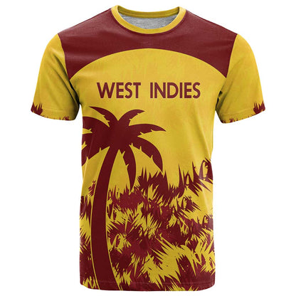 Custom West Indies Cricket T-Shirt Windies Newest Version Graphic Tee
