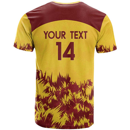 Custom West Indies Cricket T-Shirt Windies Newest Version Graphic Tee