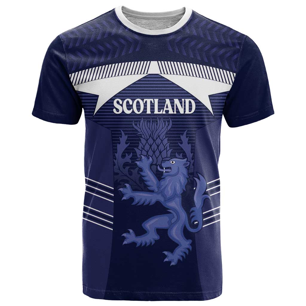 Scotland Football Custom T-Shirt 2026 Come On Scottish Dragon Thistle Graphic Tee
