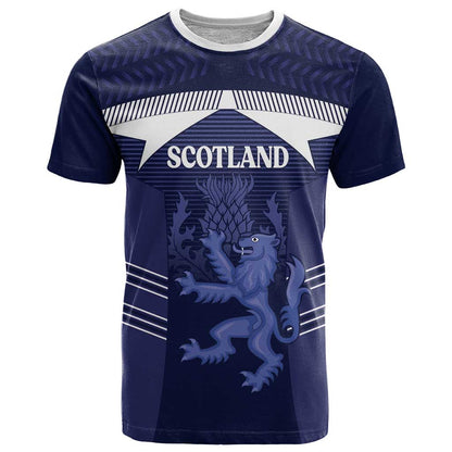 Scotland Football Custom T-Shirt 2026 Come On Scottish Dragon Thistle Graphic Tee