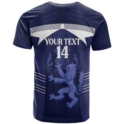 Scotland Football Custom T-Shirt 2026 Come On Scottish Dragon Thistle Graphic Tee