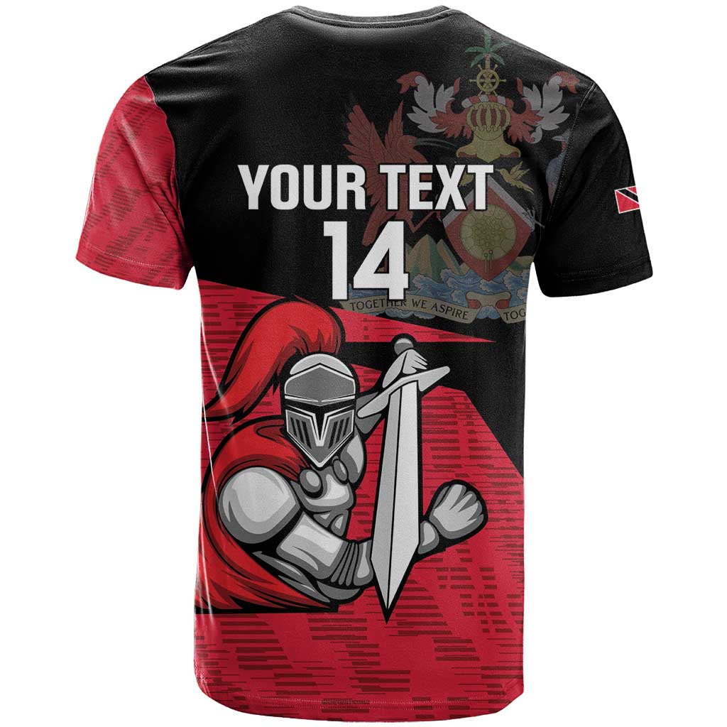 Custom Trinidad and Tobago Cricket Knight Riders T-Shirt Go Trinbago Graphic Tee