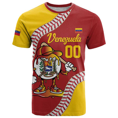 Venezuela 2026 Baseball Custom T-Shirt Go Champions Drip Style Graphic Tee