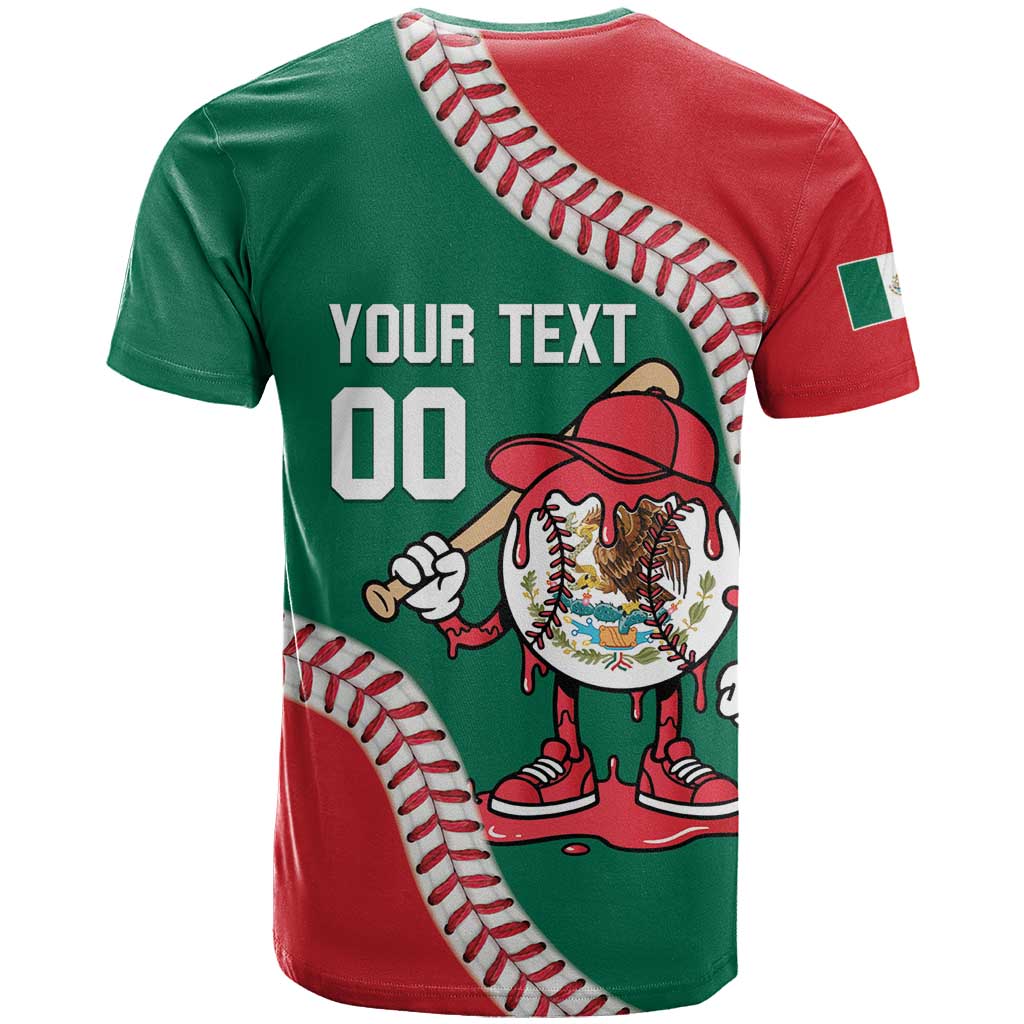 Mexico 2026 Baseball Custom T-Shirt Go Champions Drip Style Graphic Tee