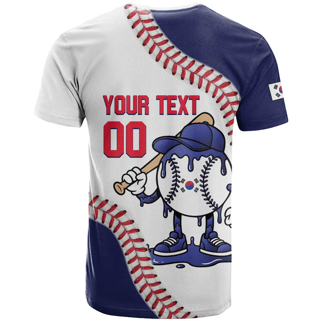 South Korea 2026 Baseball Custom T-Shirt Go Champions Drip Style Graphic Tee