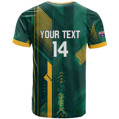 Australia Socceroos 2026 Custom T-Shirt Go Aussie Kangaroo National Color Graphic Tee