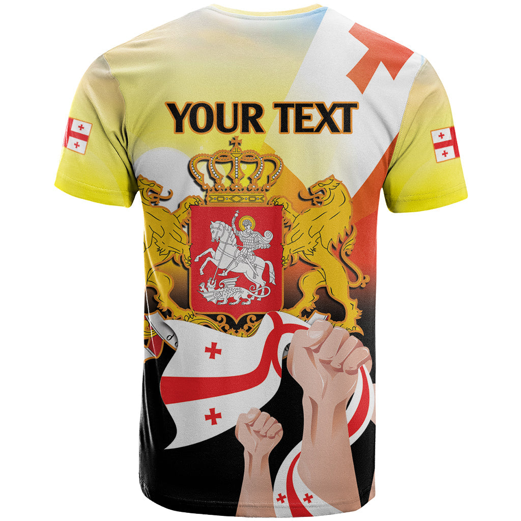 Personalised Georgia T-Shirt Happy 106 Years Of Independence Graphic Tee