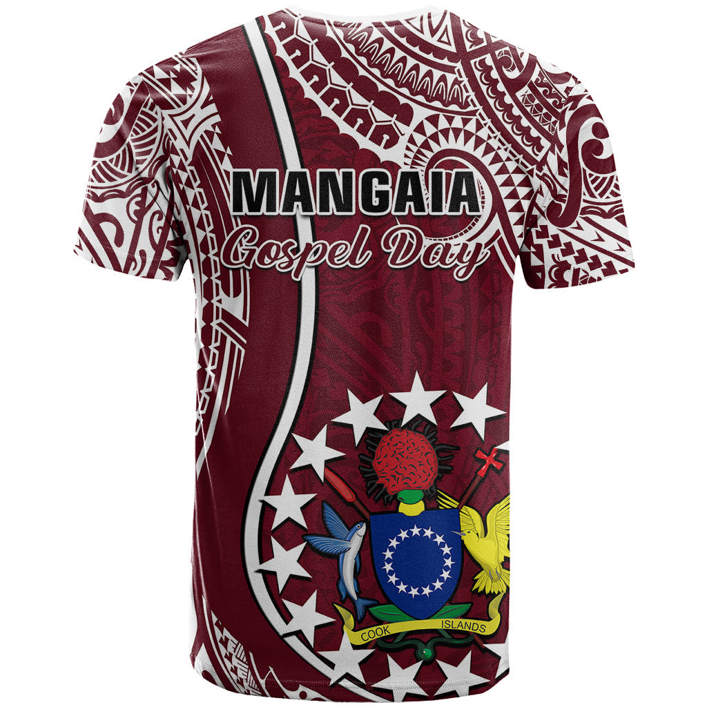 June 15 Mangaia Gospel Day Mangaia Cook Islands T-Shirt Maroon Version Graphic Tee