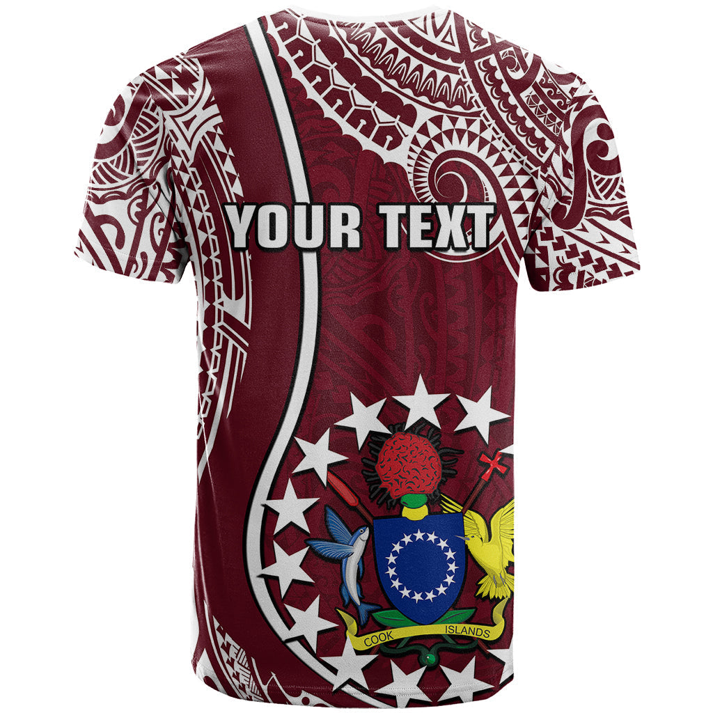 Personalised June 15 Mangaia Gospel Day Mangaia Cook Islands T-Shirt Maroon Version Graphic Tee