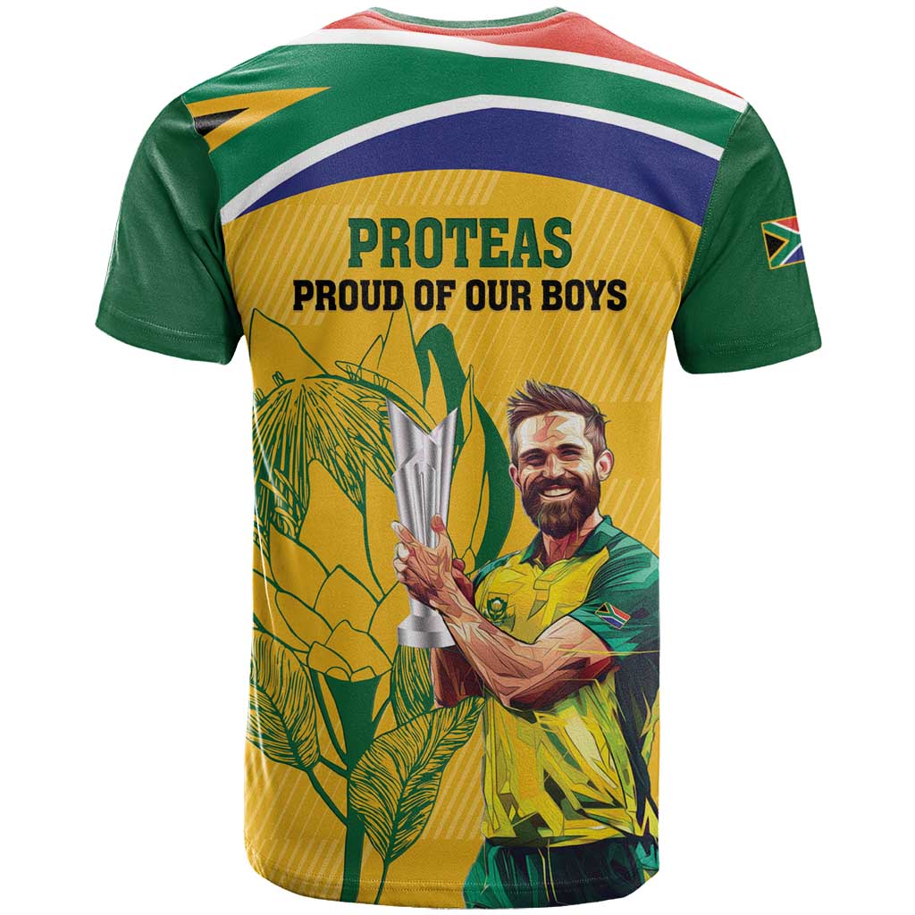 South Africa Cricket T-Shirt 1st Champions World Cup Proud Of Our Boys Graphic Tee