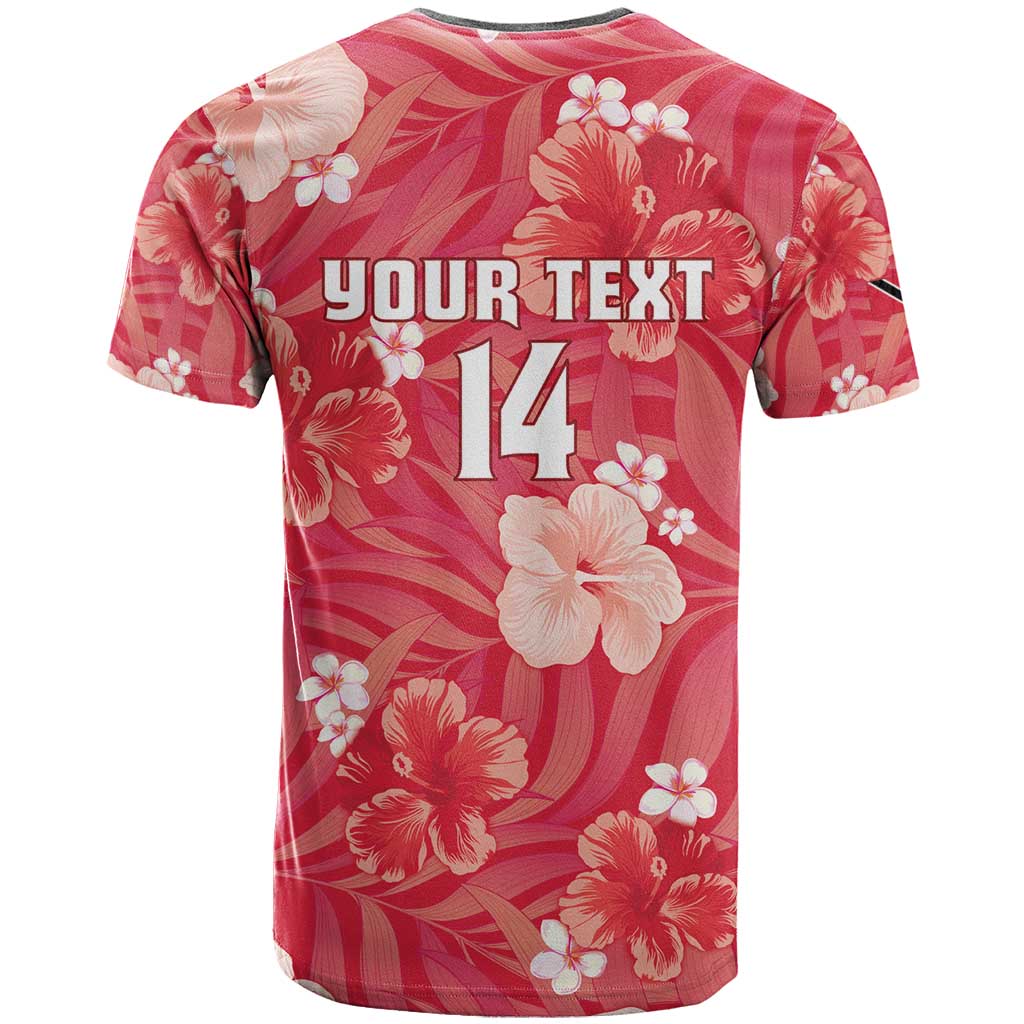 Custom Trinidad and Tobago Cricket T-Shirt 2025 Go Knight Riders Tropical Style Graphic Tee