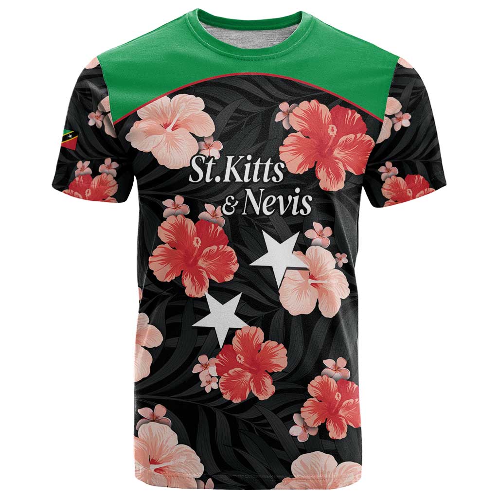 Custom Saint Kitts and Nevis Cricket T-Shirt 2025 Go Patriots Tropical Style Graphic Tee