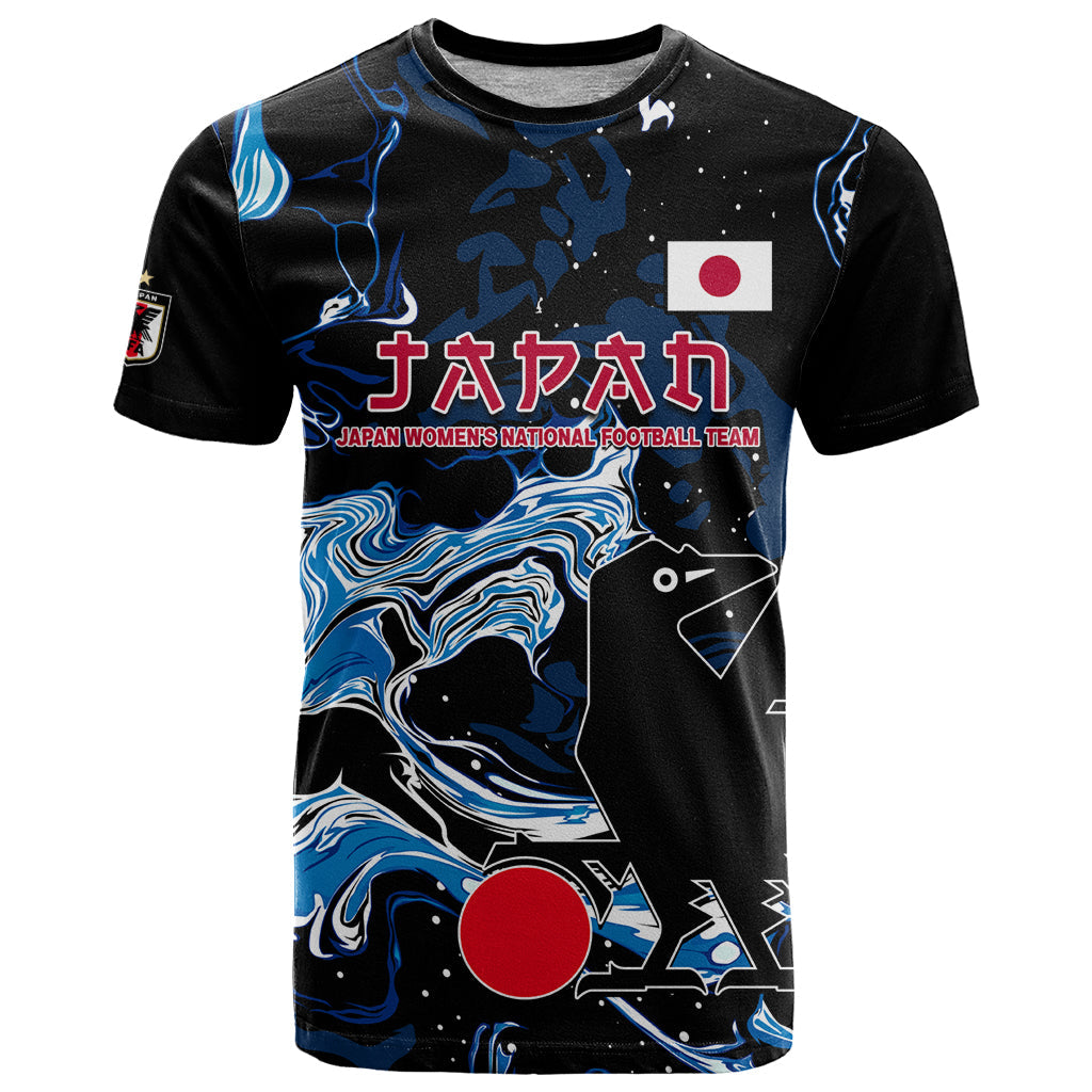 Custom Japan Football T-Shirt 2024 Nadeshiko Go Champions Graphic Tee