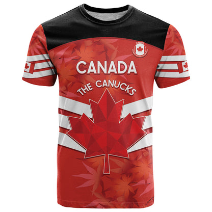 Custom Canada Soccer T-Shirt Summer 2024 Go Champions Canucks Graphic Tee