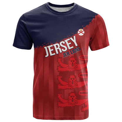Custom Jersey Cricket T-Shirt Go Jer Lions Graphic Tee