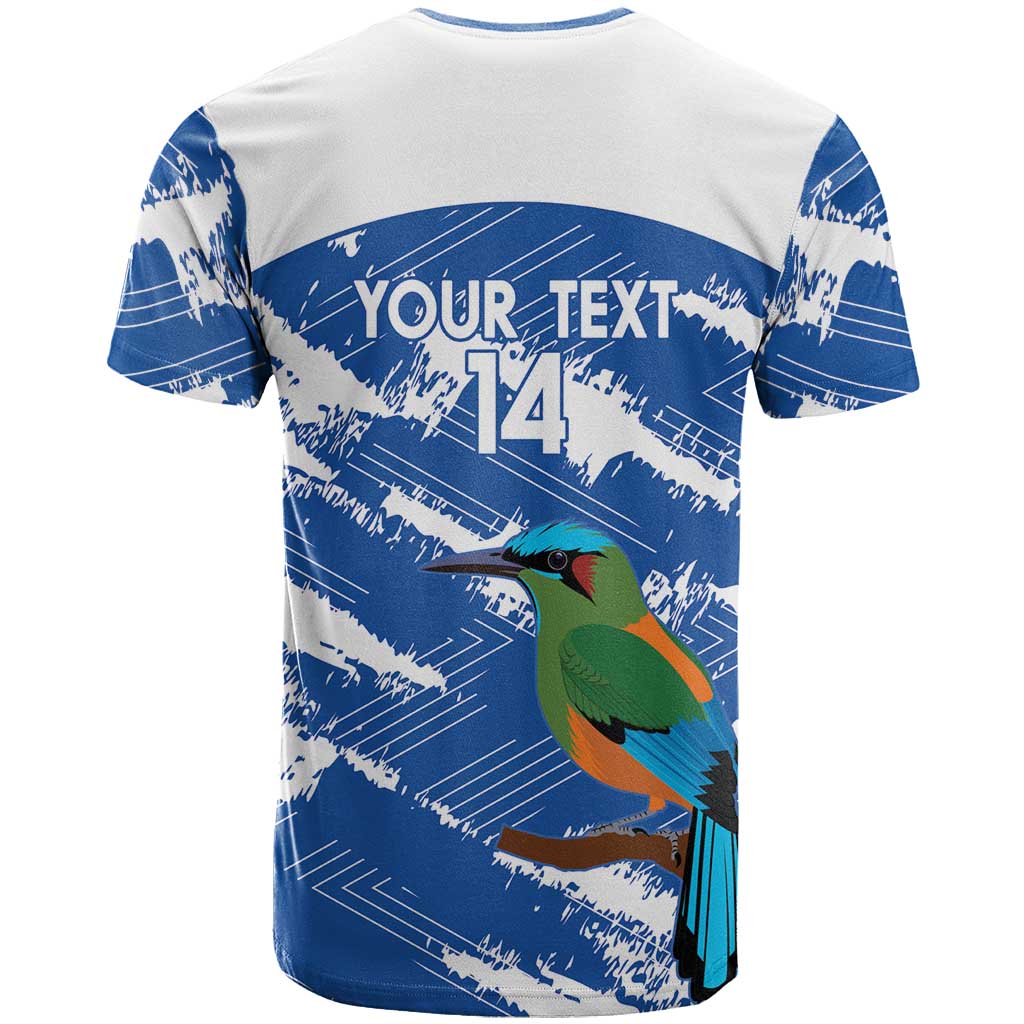 El Salvador Football Custom T-Shirt La Selecta Torogoz Grunge Style Graphic Tee