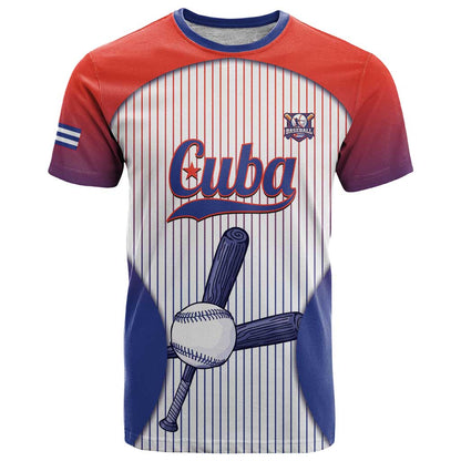Cuba Baseball Custom T-Shirt 2026 Go Champions White Version Graphic Tee