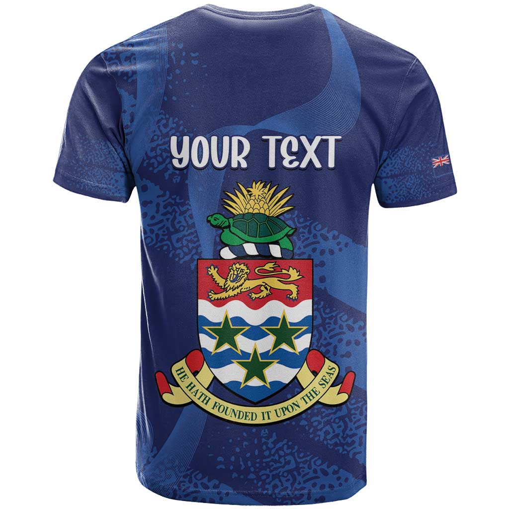 Personalised Cayman Islands T-Shirt Coat Of Arms Grunge Style Graphic Tee