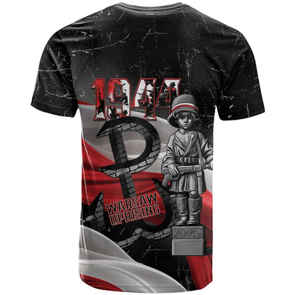 Little Insurrectionist Warsaw Uprising Poland T-Shirt Honoring 1944 Child Soldiers Graphic Tee