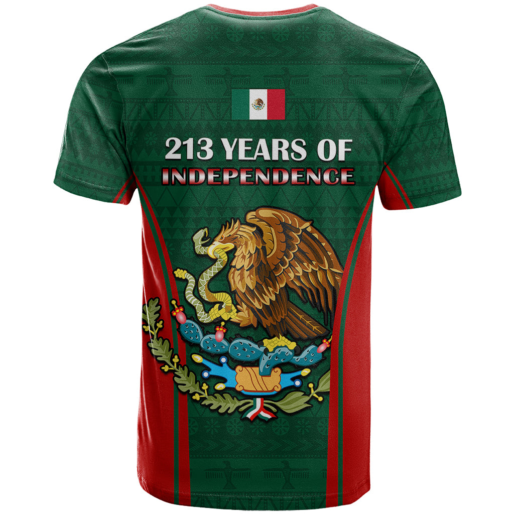 Mexico Independence Day T-Shirt Happy 213th Anniversary Mexican Proud Graphic Tee