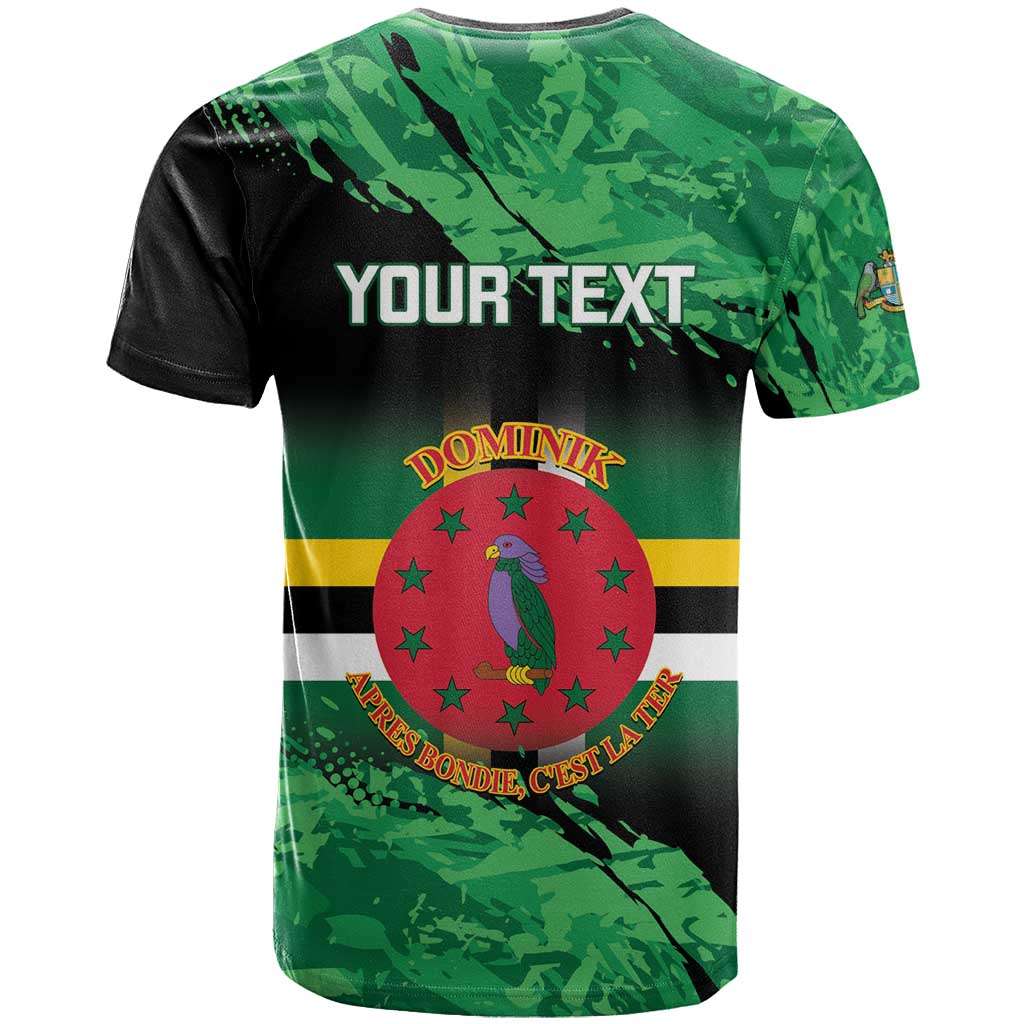 Persionalized Dominica 1978 T-Shirt Dominik Independence Anniversary Grunge Style Graphic Tee
