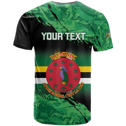 Persionalized Dominica 1978 T-Shirt Dominik Independence Anniversary Grunge Style Graphic Tee