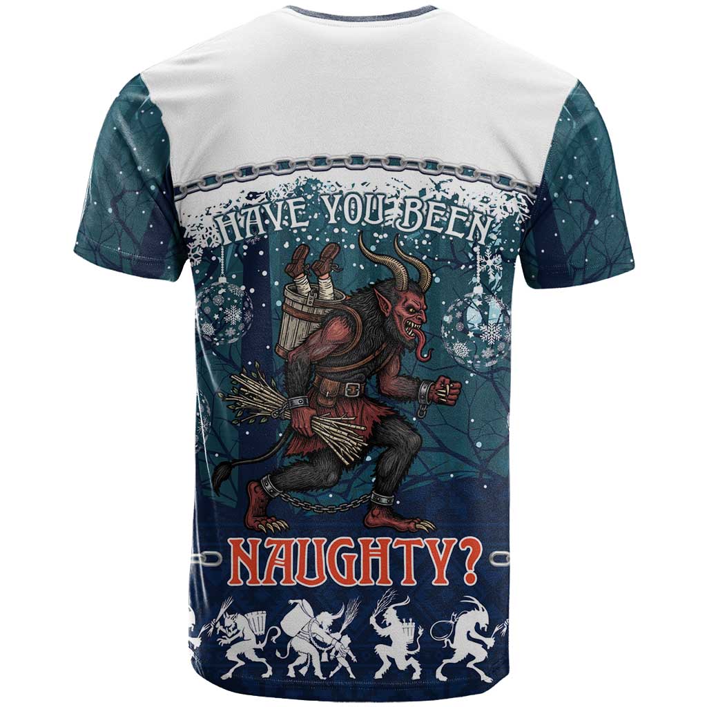 Gruss vom Krampus Christmas T-Shirt Creepy Xmas Devil Graphic Tee