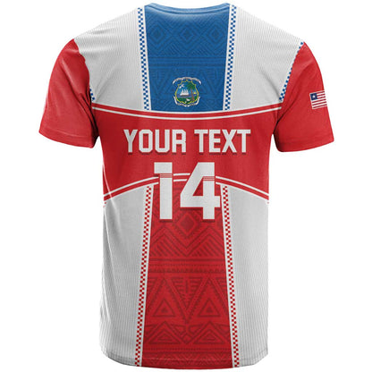 Custom Liberia Football T-Shirt Go Lone Stars - Sporty Style Graphic Tee