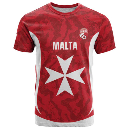 Malta Football Custom T-Shirt Come One Reds Graphic Tee