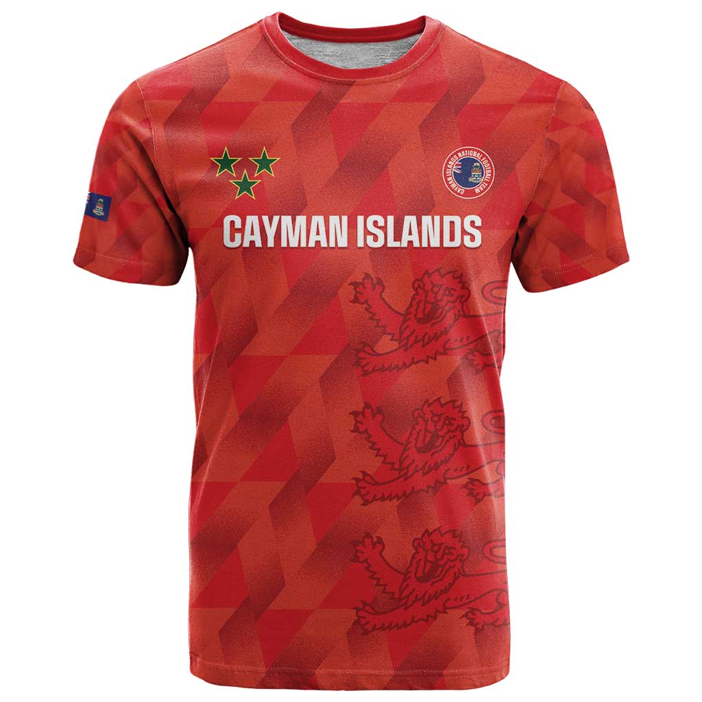 Custom Cayman Islands Football T-Shirt 2025 Go Champions Graphic Tee