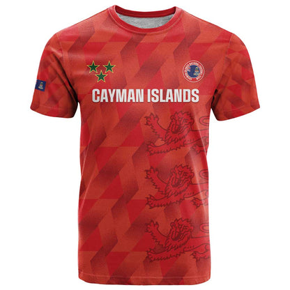 Custom Cayman Islands Football T-Shirt 2025 Go Champions Graphic Tee