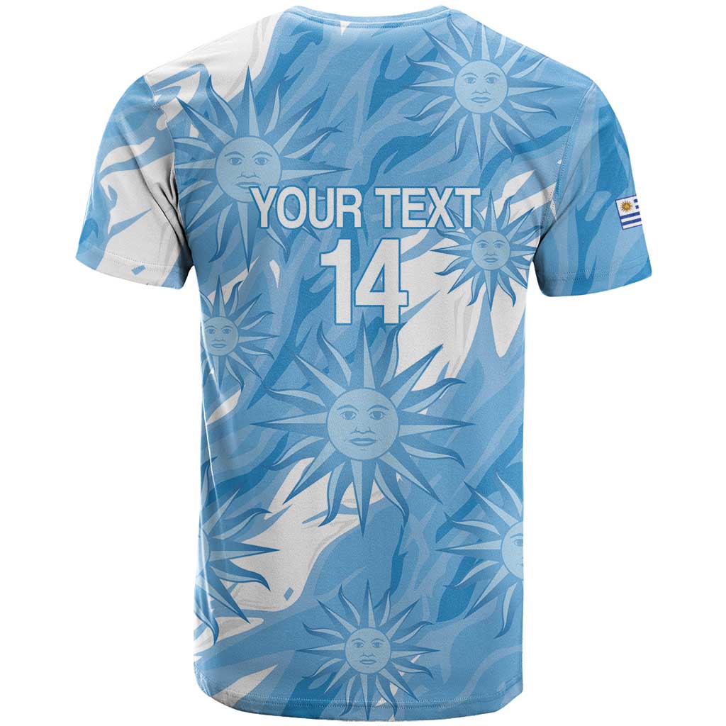 Uruguay 2026 Football Custom T-Shirt Vamos La Celeste Sol de Mayo Style Graphic Tee