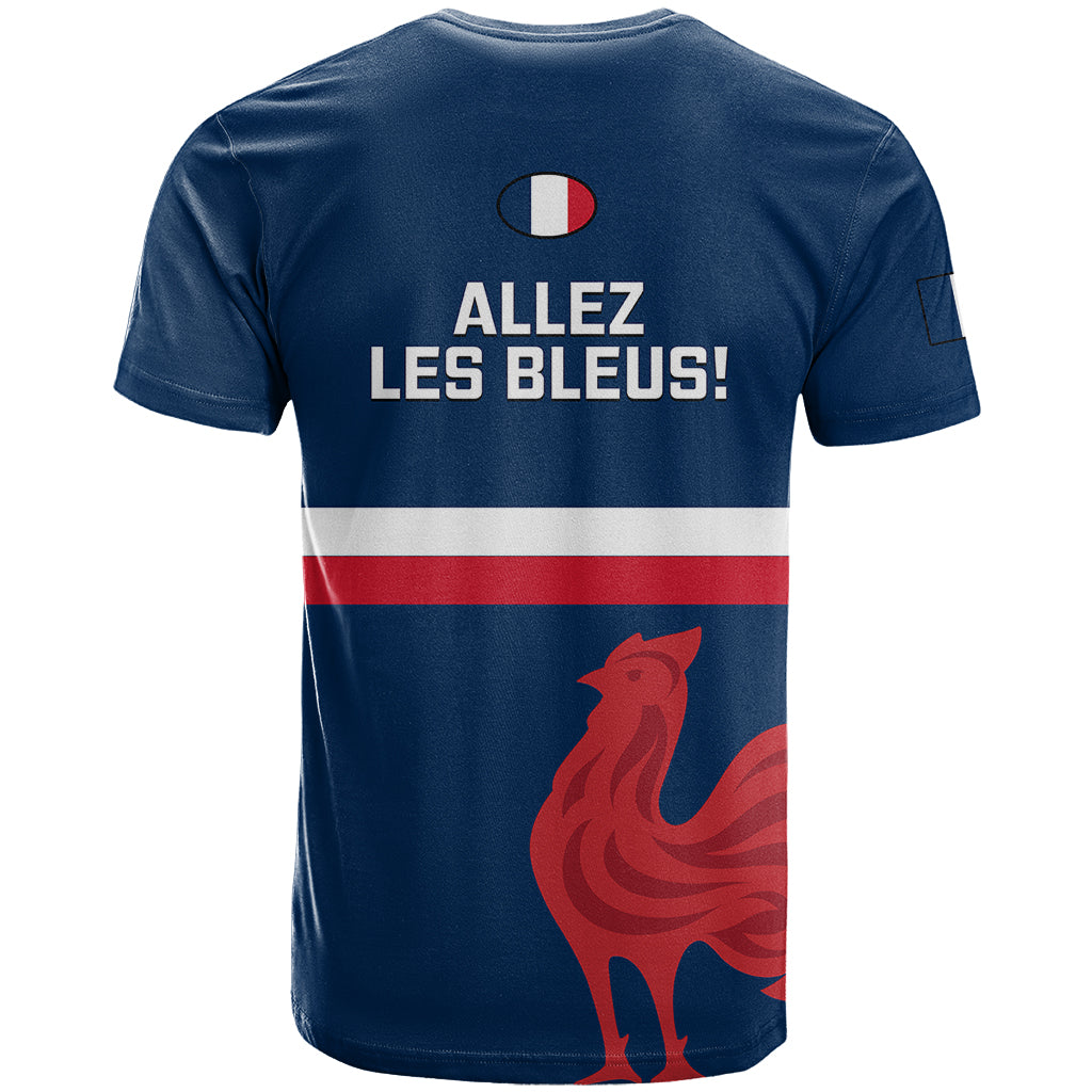 France Rugby T-Shirt Allez Les Bleus World Cup Graphic Tee