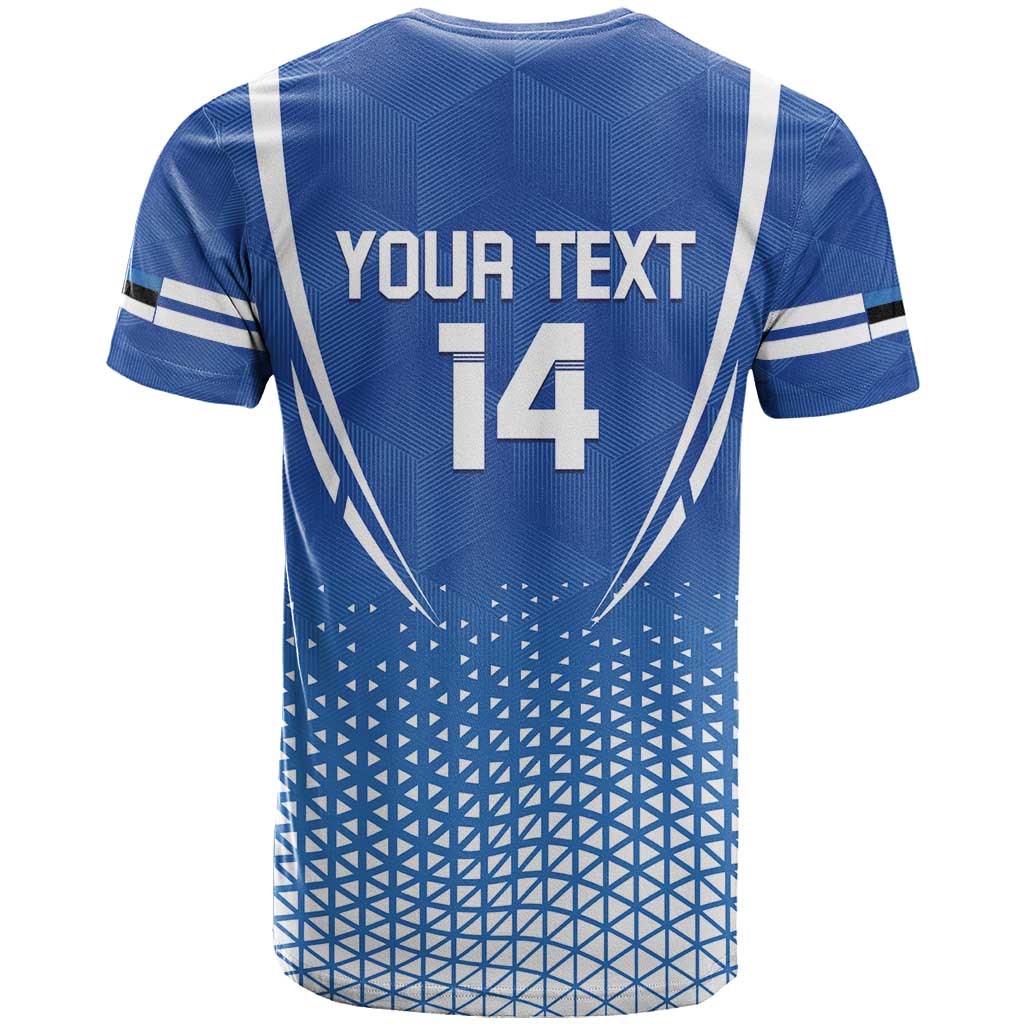 Custom Estonia Football T-Shirt Come One Kalevipojad Graphic Tee